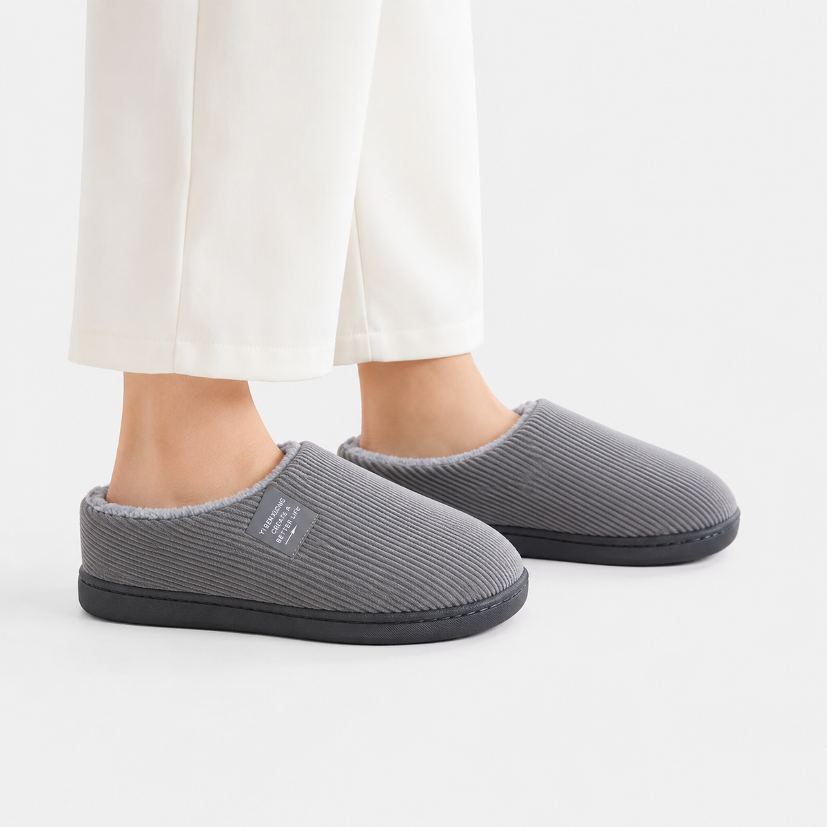 Chaussons Plush Maison