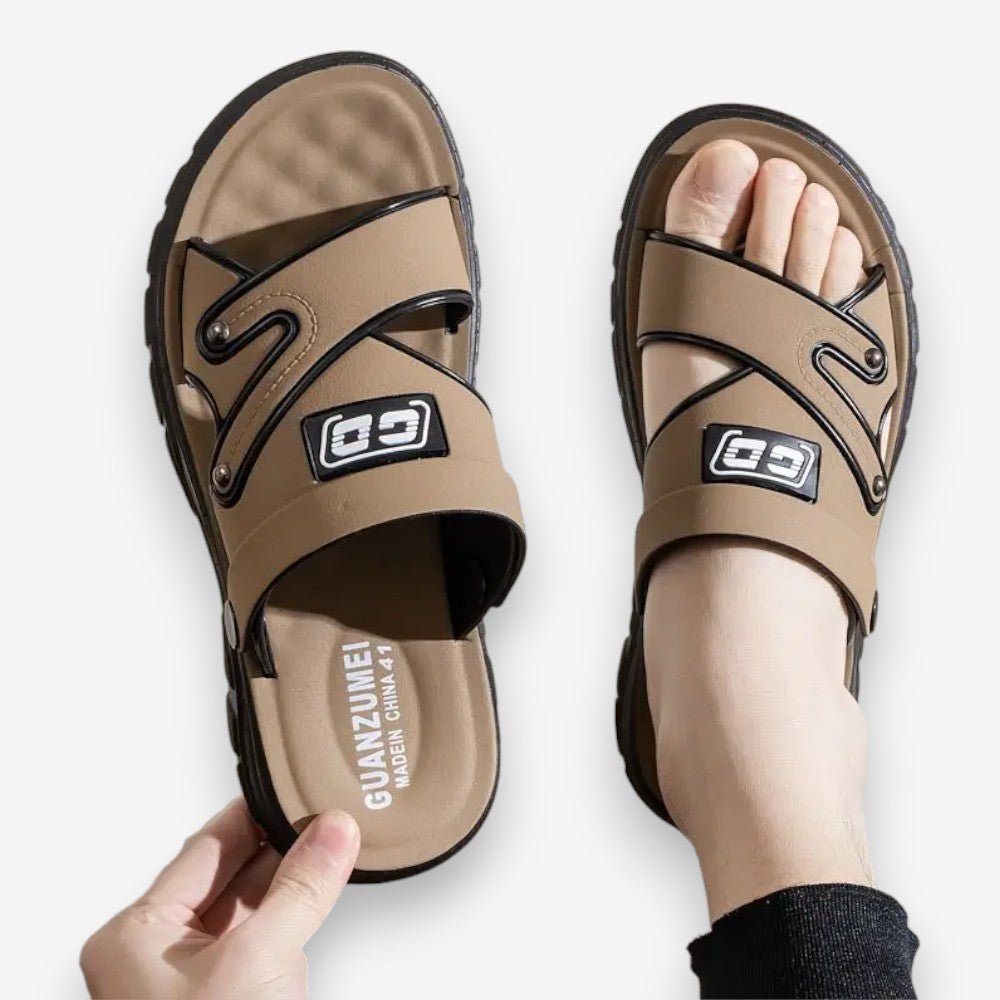 Sandales Caoutchouc Double Usage De Plage